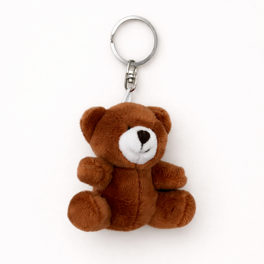 Plush Teddy Bear Key Chain